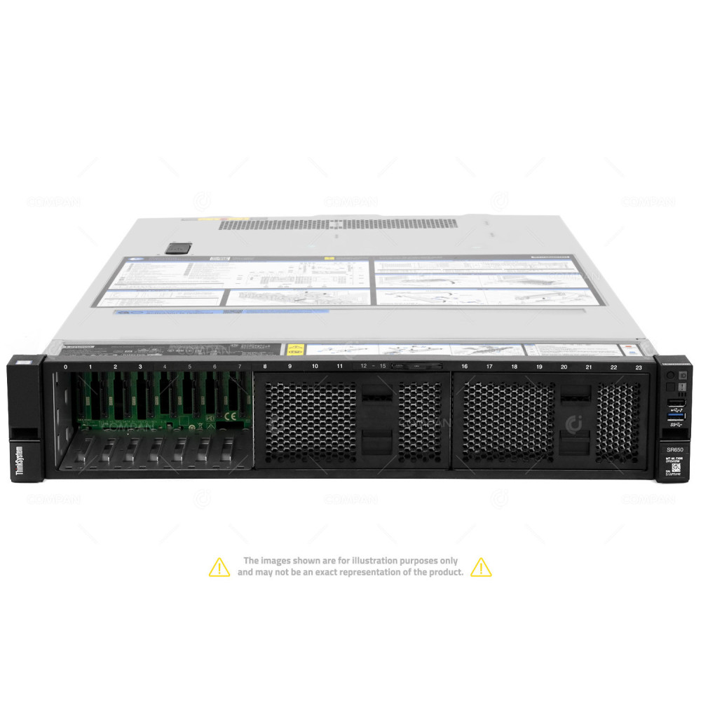 LENOVO ThinkSystem SR650 8SFF 2x Xeon Gold 6138 128 GB RAM 2x 240GB M.2 SATA
